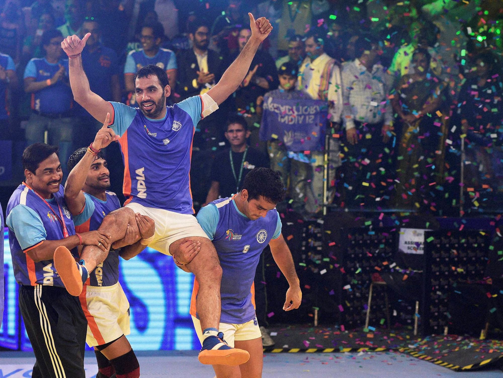 India Beat Iran, Win Kabaddi World Cup for the Third Straight Time