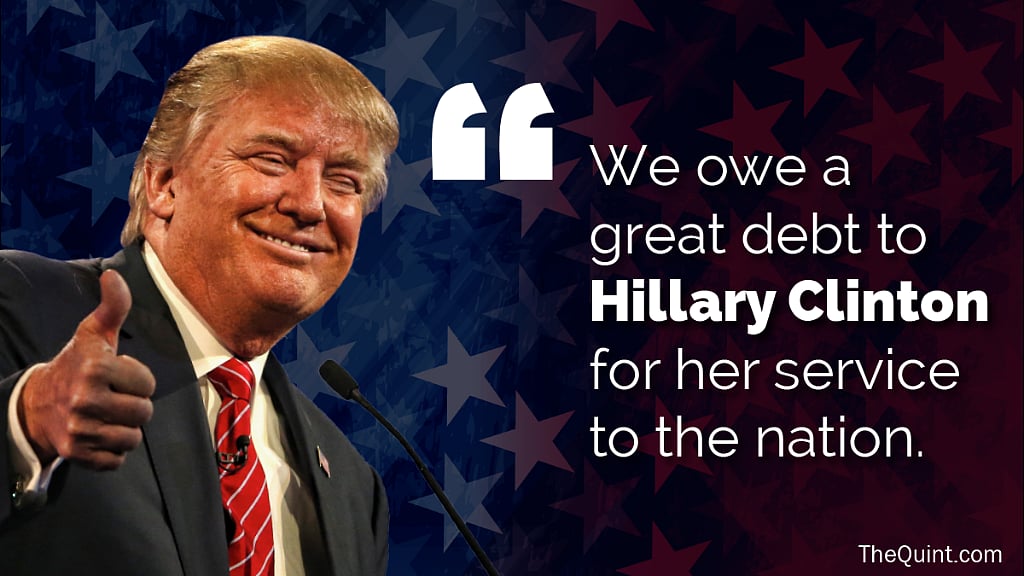 7 Quotes From US President-Elect Donald Trump’s First Speech