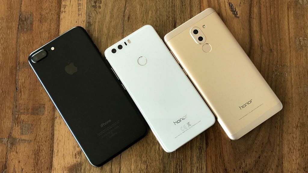 Iphone 7 honor 8