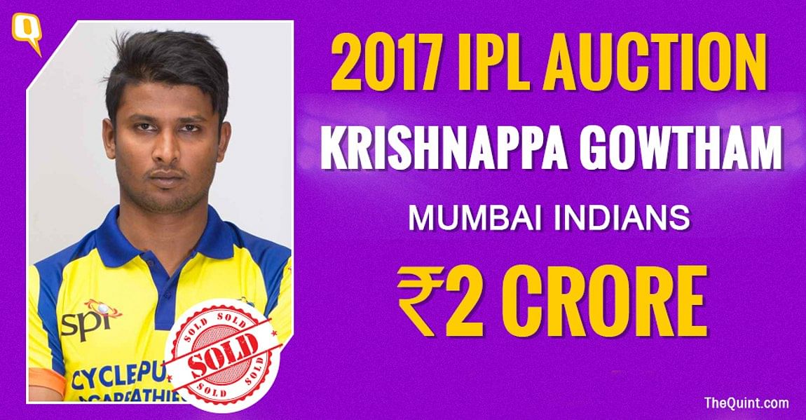 Natarajan, Gowtham: Uncapped Players Turn Crorepatis In Auction