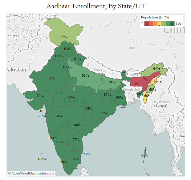 1.12bn Have Aadhaar Numbers – How the Govt Plans to Enrol the Rest