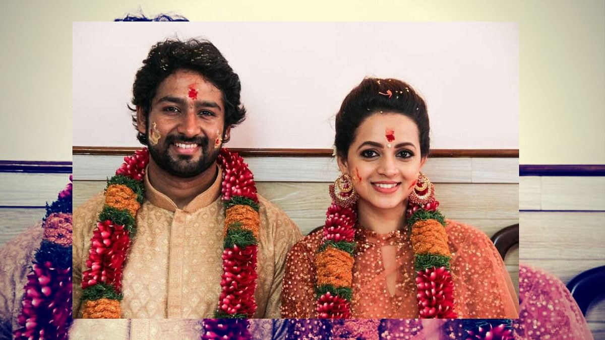 Malayalam Actor Bhavana Gets Engaged to Producer Naveen