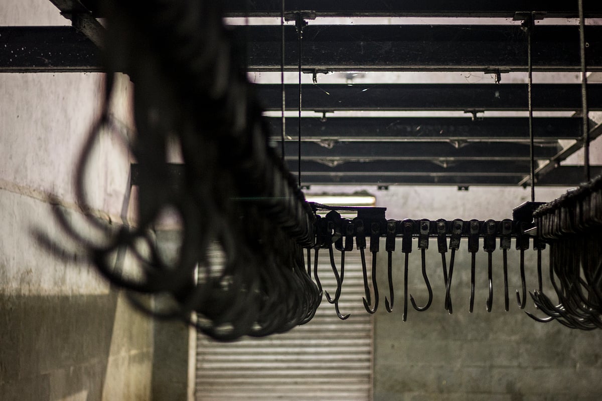 Photos Inside a Legal UP Slaughterhouse That Has Ground to a Halt