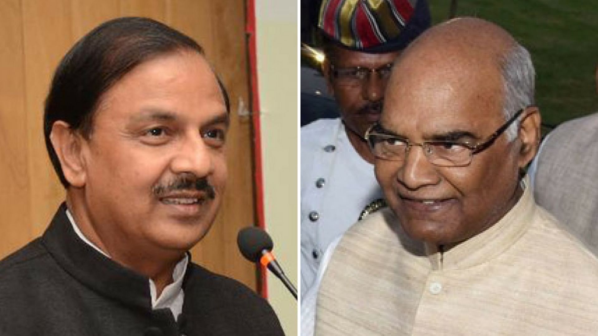 Kovind To Move In Union Min Mahesh Sharma’s Akbar Rd Residence