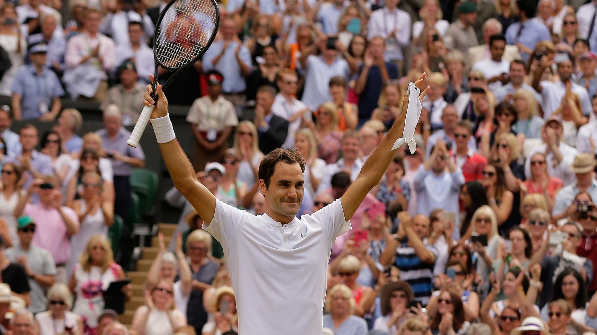 Federer vs Cilic Final Live Federer Creates Wimbledon History