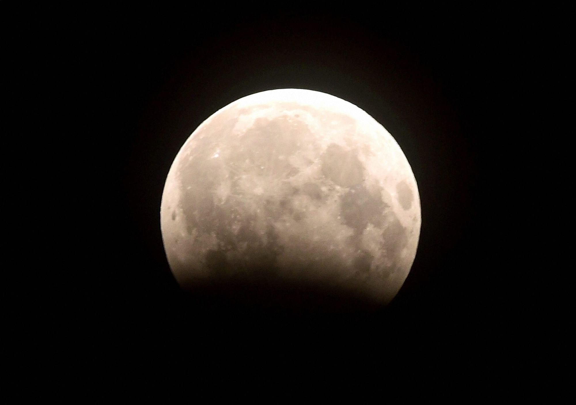 Stunning Photos of the Partial Lunar Eclipse