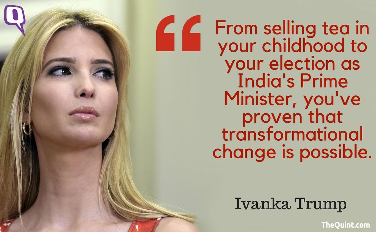 Ivanka Trump Praises PM Narendra Modi’s At GES SUMMIT 2017 In Hyderabad