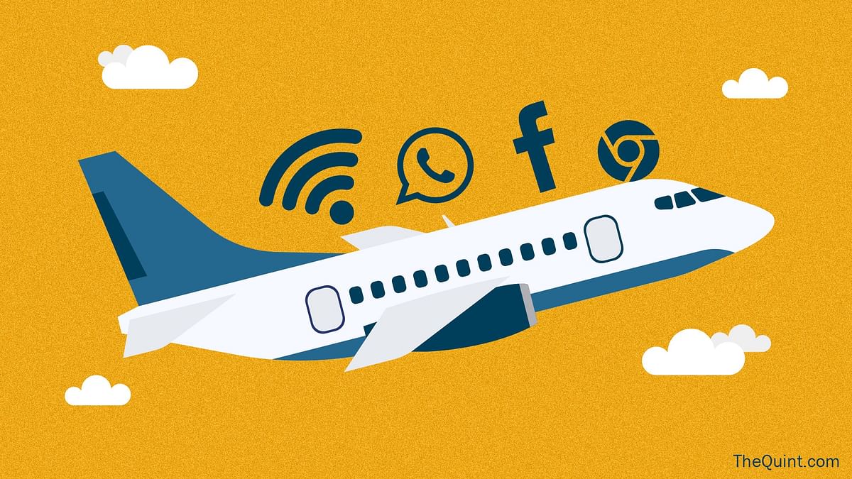 Is internet allowed in flight in India?