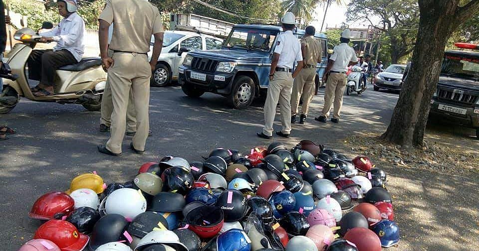 BJP MLA Slams Pune Police For Enforcing Compulsory Helmet Rule