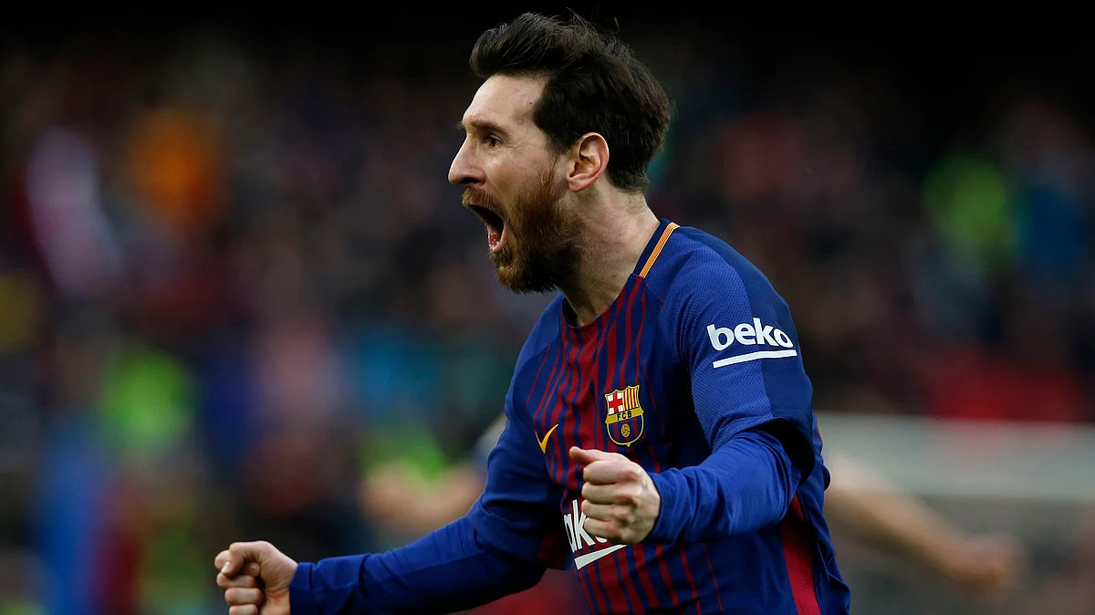 La Liga Messi Free Kick Gives Barca Win Against Atletico