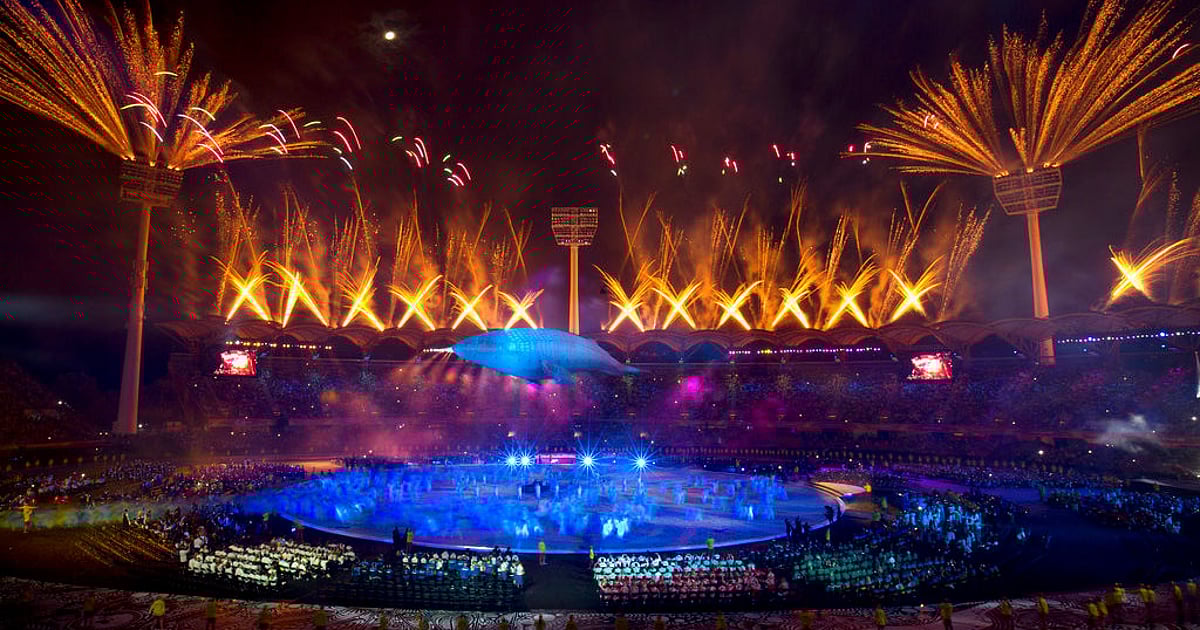 Highlights The Glittering Commonwealth Games Opening Ceremony