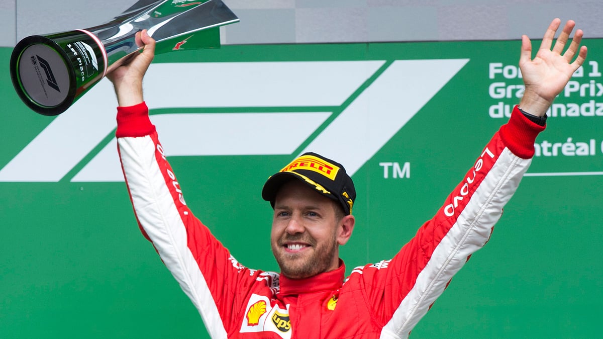 Sebastian Vettel Wins Canadian Grand Prix: Career’s 50th Win, 3rd in 2018