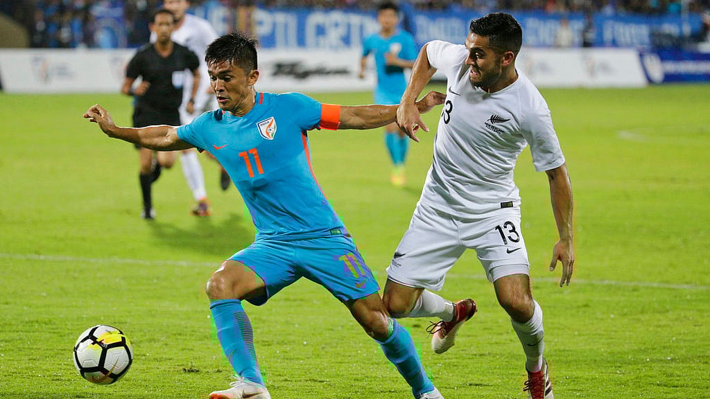 Sunil Chhetri S Goal Goes In Vain As India Lose To New Zealand