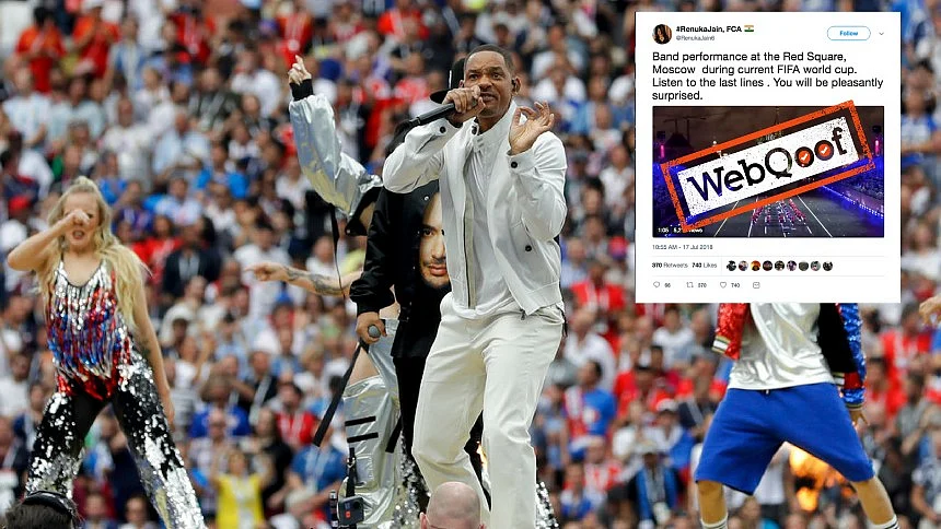 No, ‘Saare Jahaan Se Acha’ Wasn’t Performed at FIFA World CupThe Quint DAILY