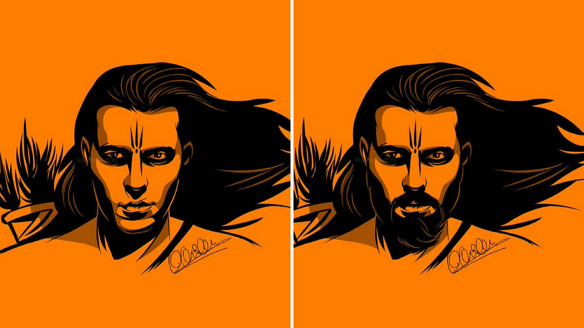 Get Over 'Angry Hanuman', Vector Artist Brings You 'Stoic Rama'