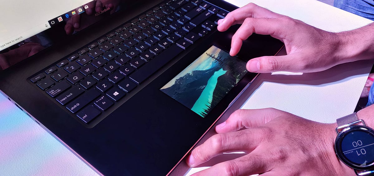 New Asus Zenbook Series Offers a Laptop With Display in Touch Pad