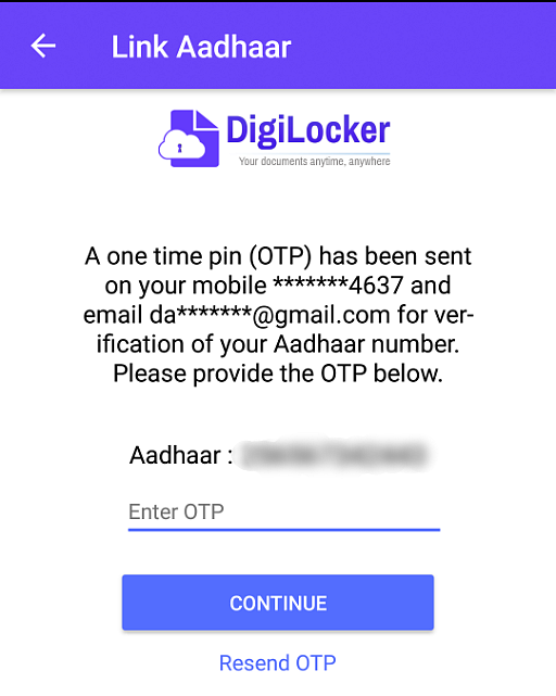 How the DigiLocker app can be used instead of carrying documents works.