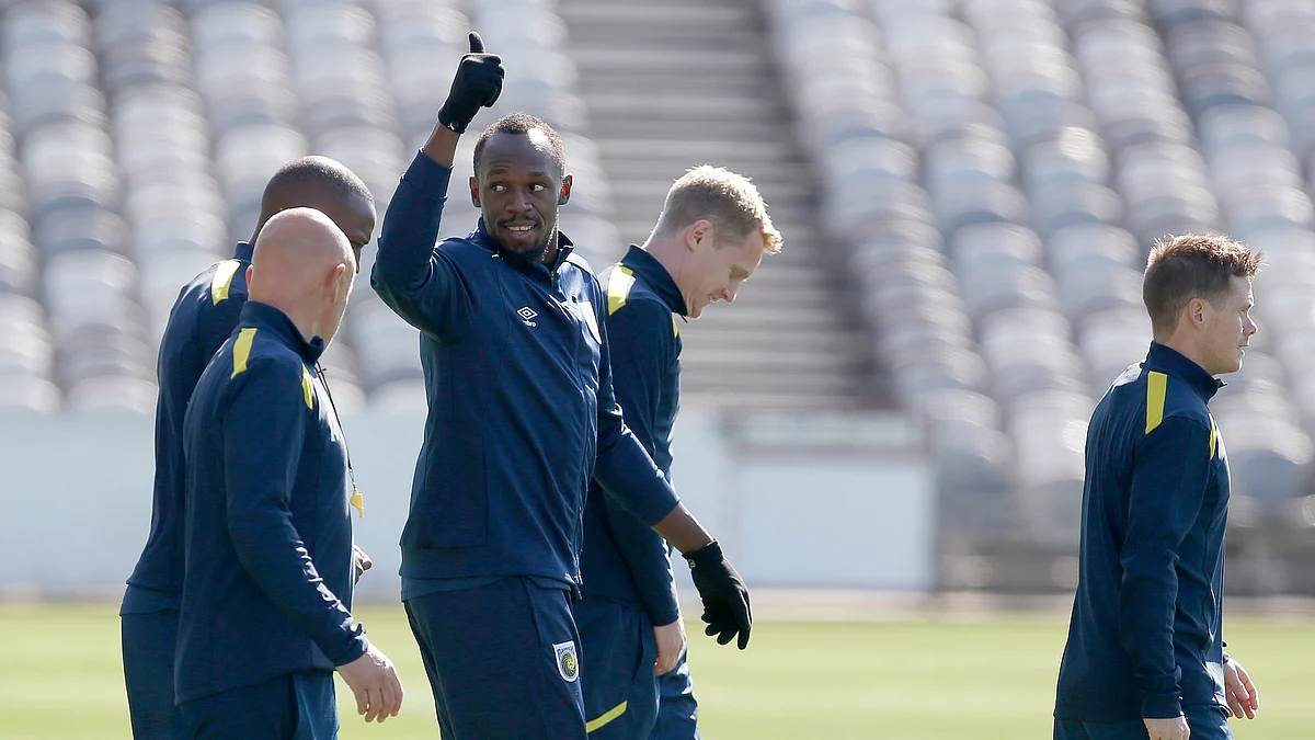 Usain Bolt Starts Training With Australian Football Club