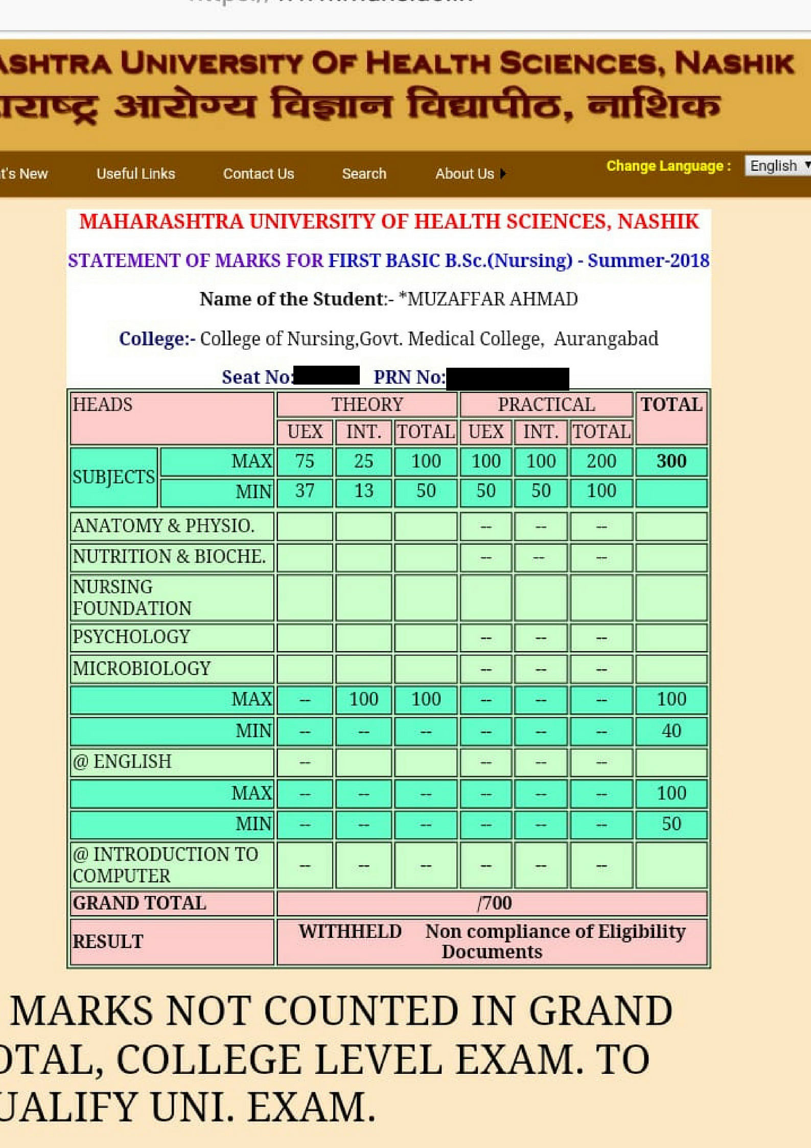 MUHS Result Delay Jammu and Kashmir BSc Students Might Lose a Year