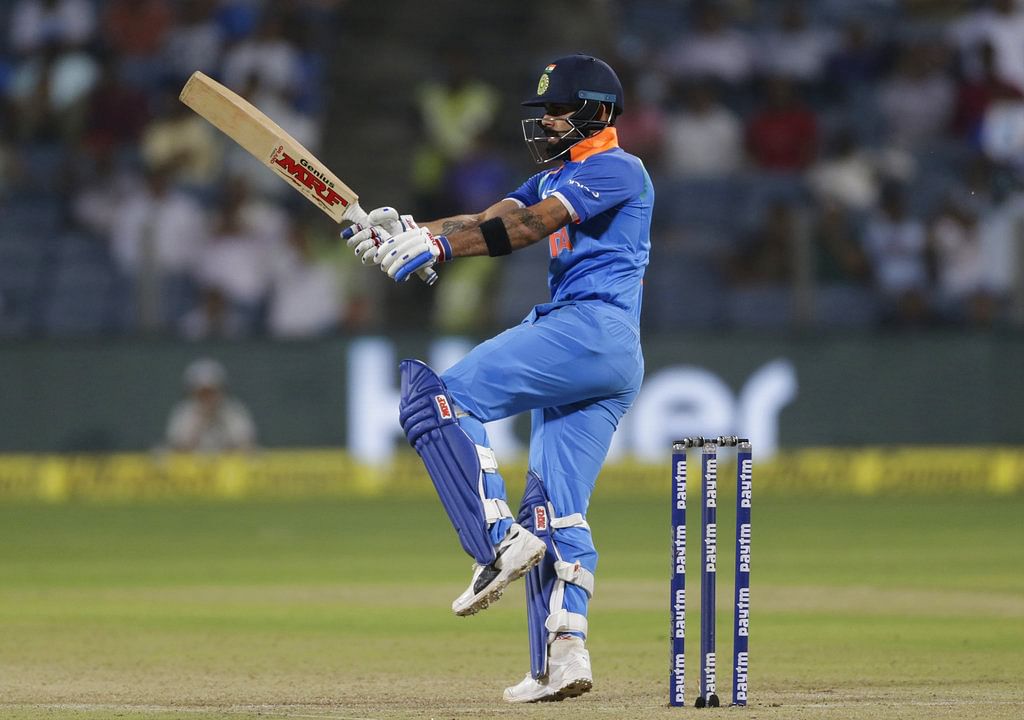 Kohli’s Century Goes in Vain as Windies Level ODI Series in Pune