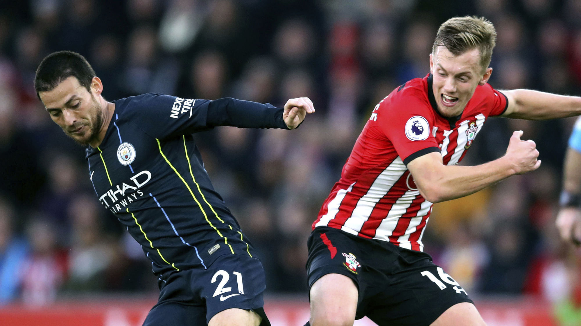 Manchester City End Losing Streak, Beat Southampton 3-1