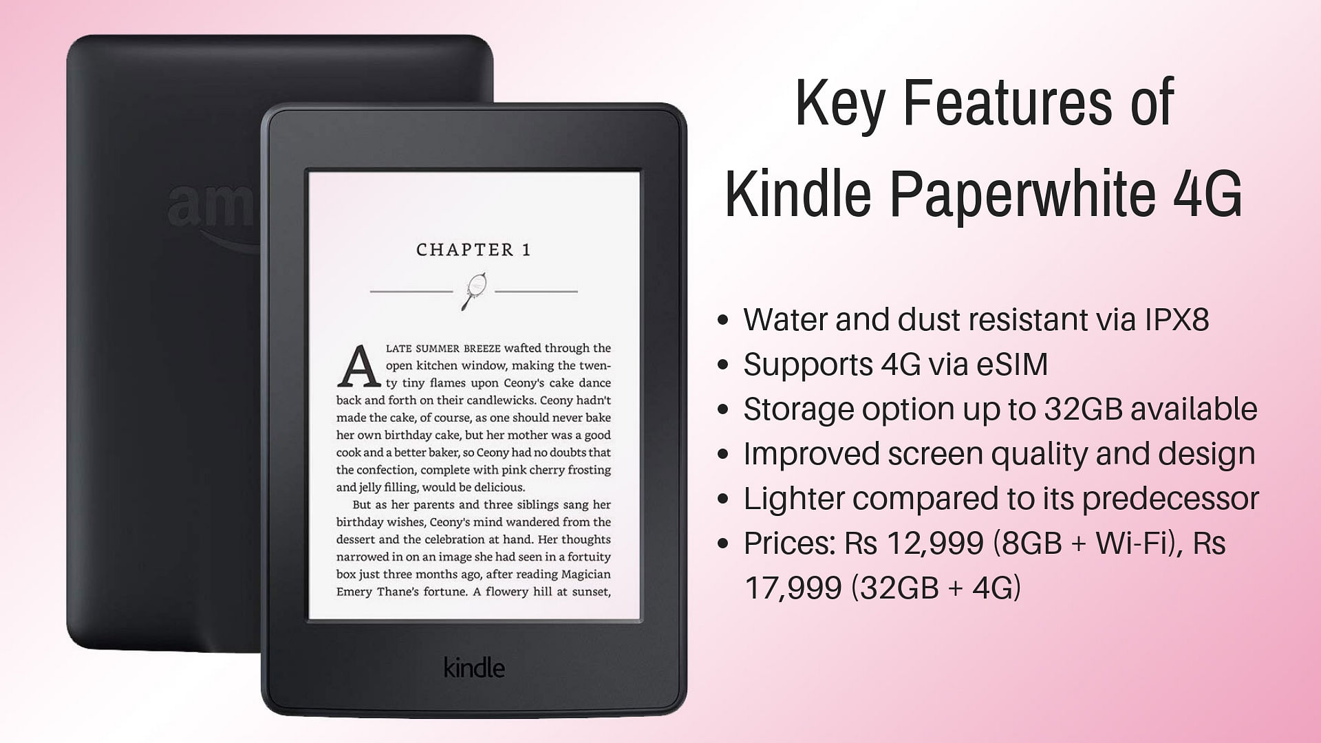 一歩先を見据えて 【広告なし】Kindle Paperwhite 32GB 4G 第10世代