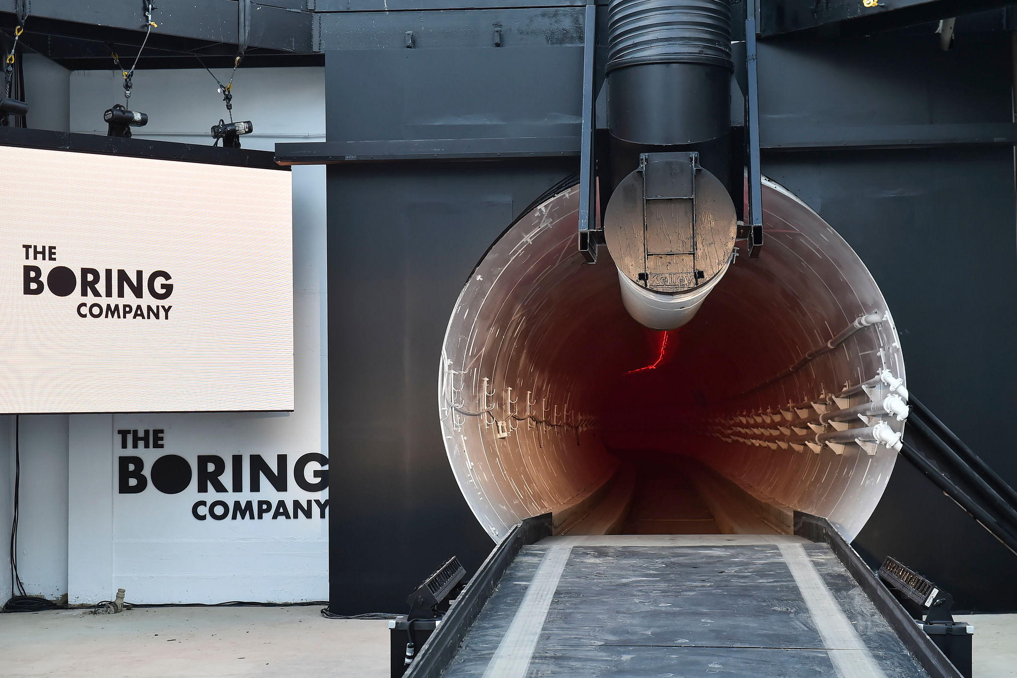 Elon Musk Unveils Underground Tunnel 2 Years After LA Traffic Tweet