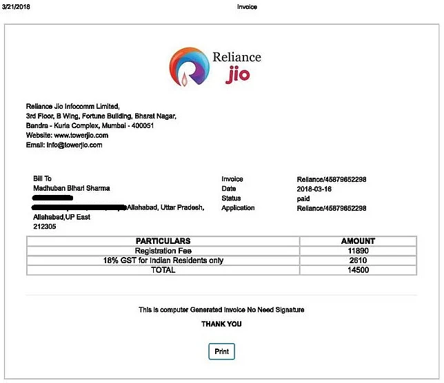 Jio Tower Installation Scam Fake Reliance Jio site to apply for Jio