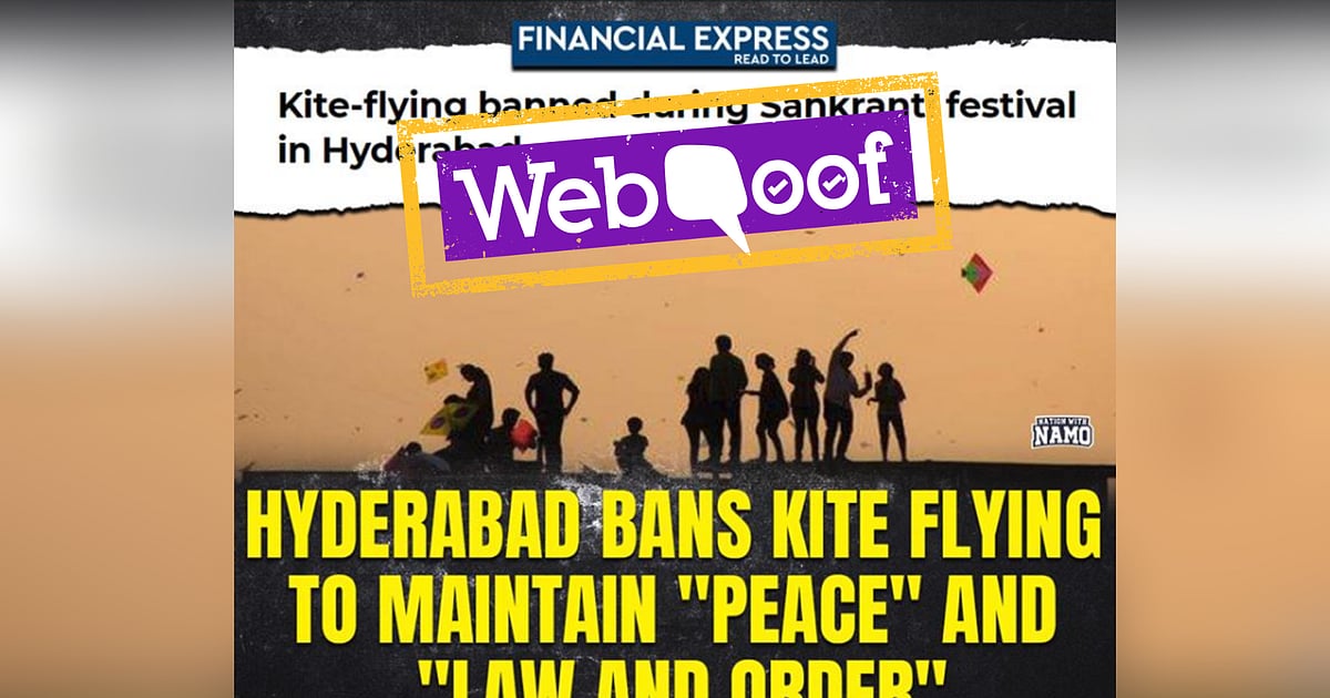 Kite Flying Banned in Hyderabad? No, Hyderabad Police Has Not Put a Ban