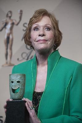 Golden Globes: Carol Burnett emotional to get namesake Lifetime