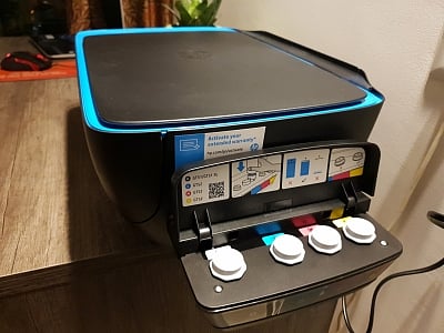 hp ink tank wireless 415 control panel