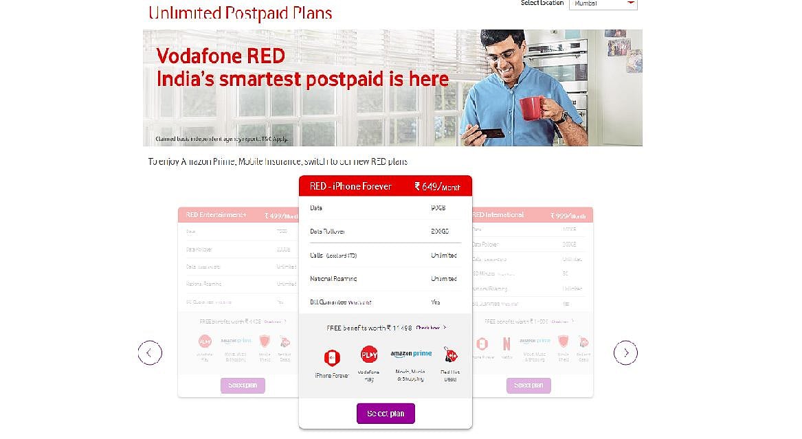 How Does Vodafone’s iPhone Red Plan Compare With Airtel’s Plan?