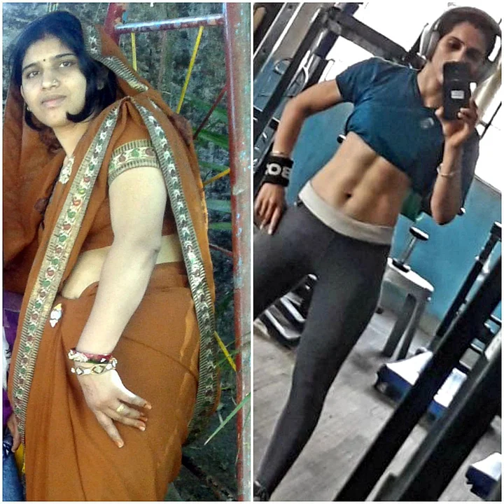 Indian married couple has a weight loss transformation like no other