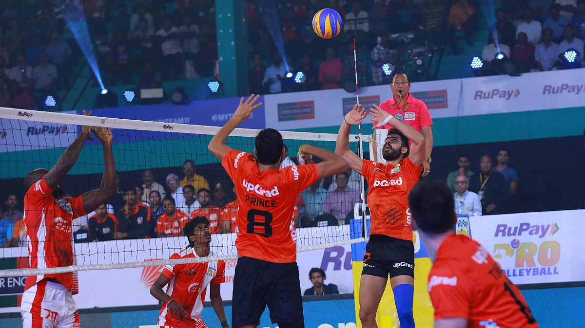 Pro Volleyball League 2019 Calicut Heroes Beat U Mumba to Register