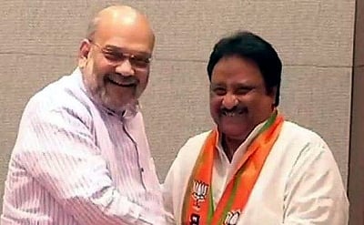 Outgoing TRS MP Jithender Reddy joins BJP