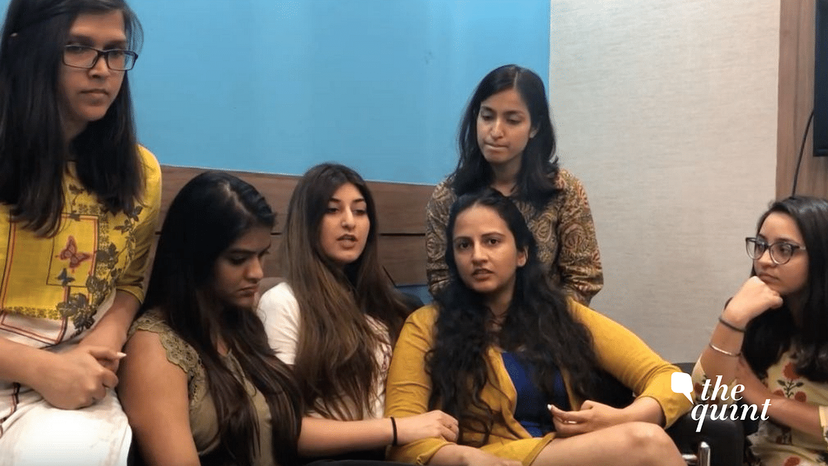 The spoke to the girls in viral shows woman shouting at for wearing short dress.