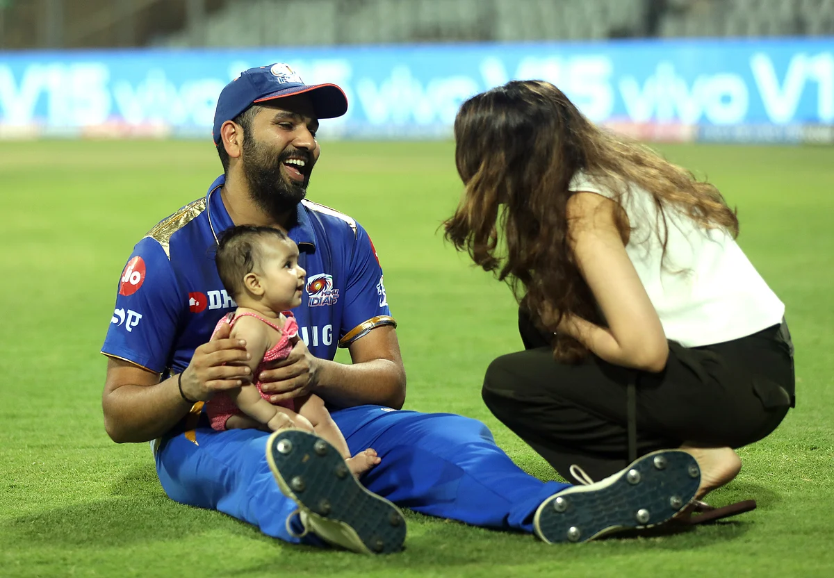 rohit-sharma-s-sweet-gesture-for-baby-samaira-after-scoring-fifty
