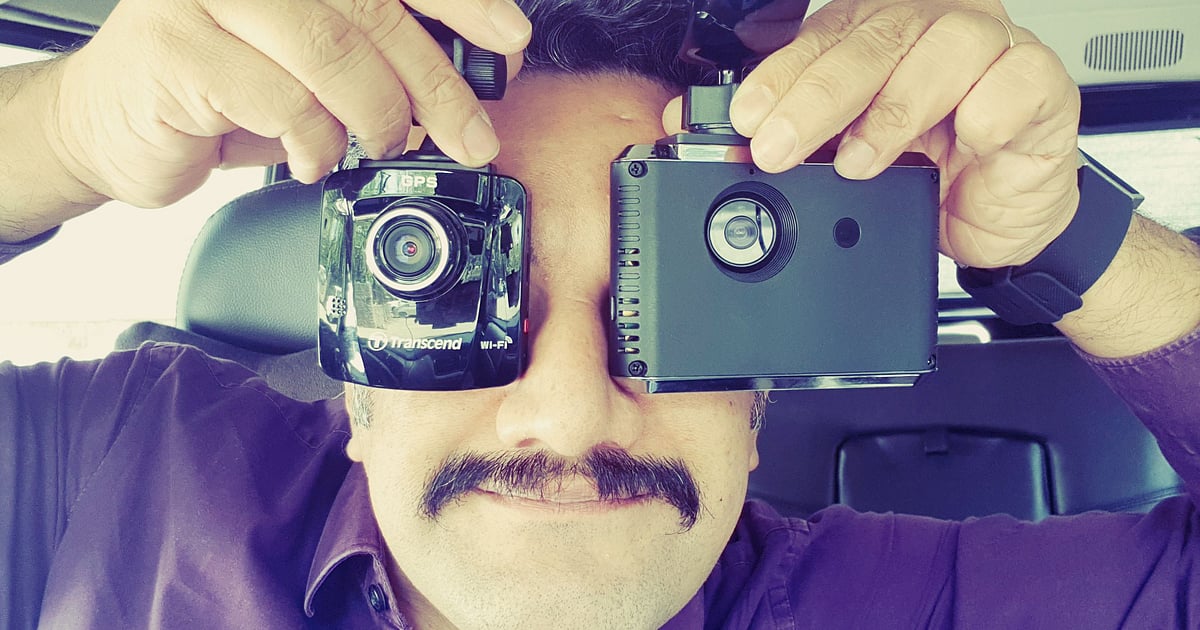 Best Dashcams in India Kent CamEye vs Transcend DrivePro 220 Dashcam