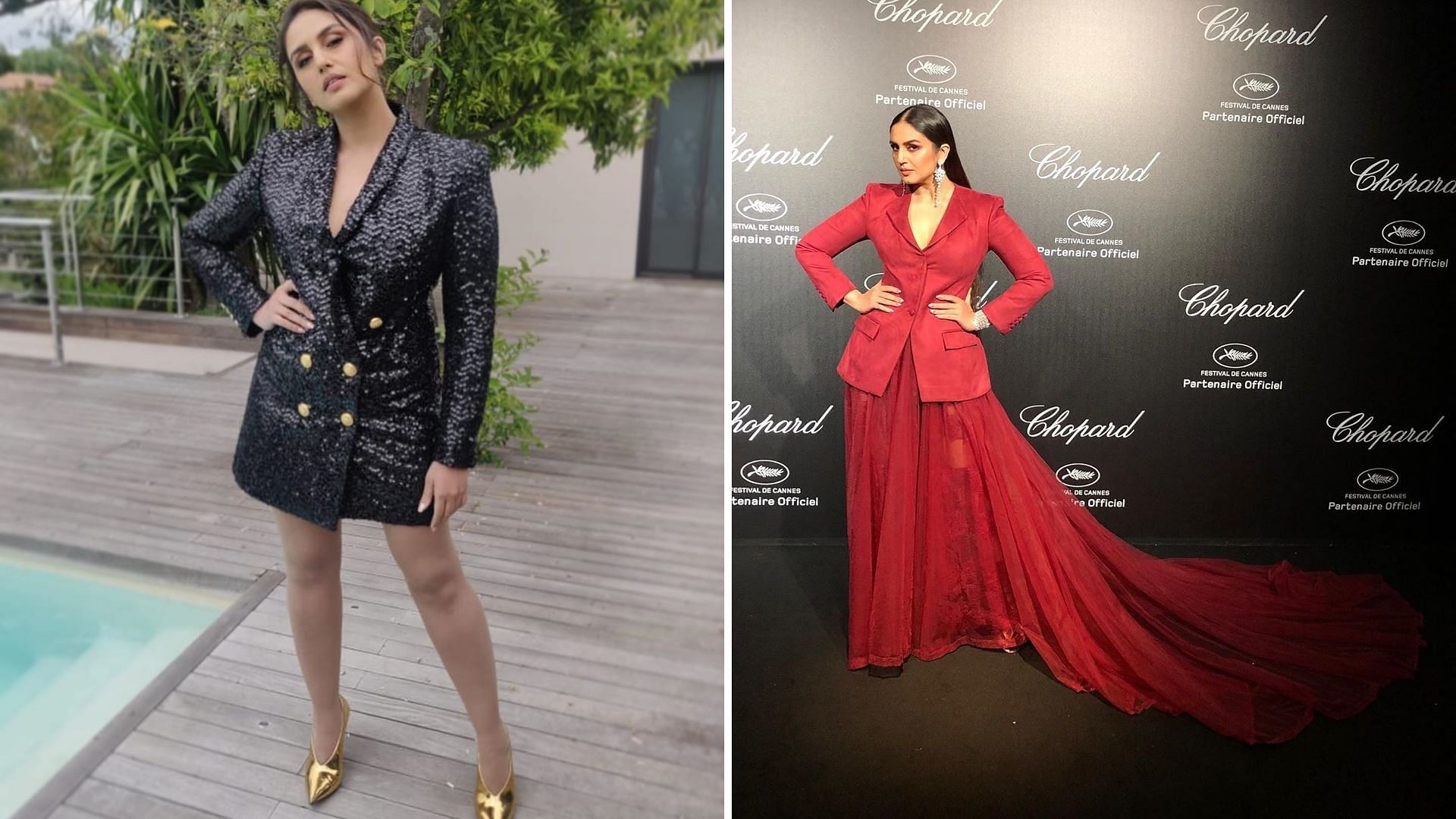 Cannes Film Festival 2019 Huma Qureshi Steps out in a Black