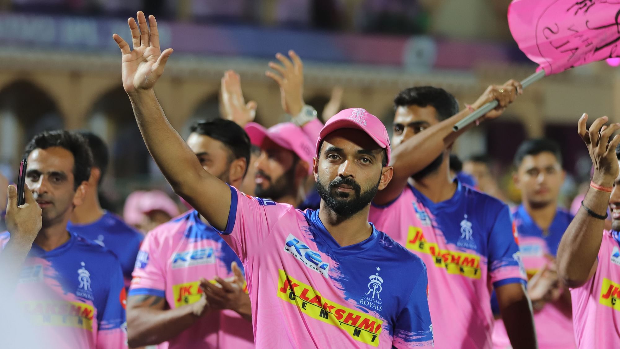 Rajasthan royals best sale t shirt 2019