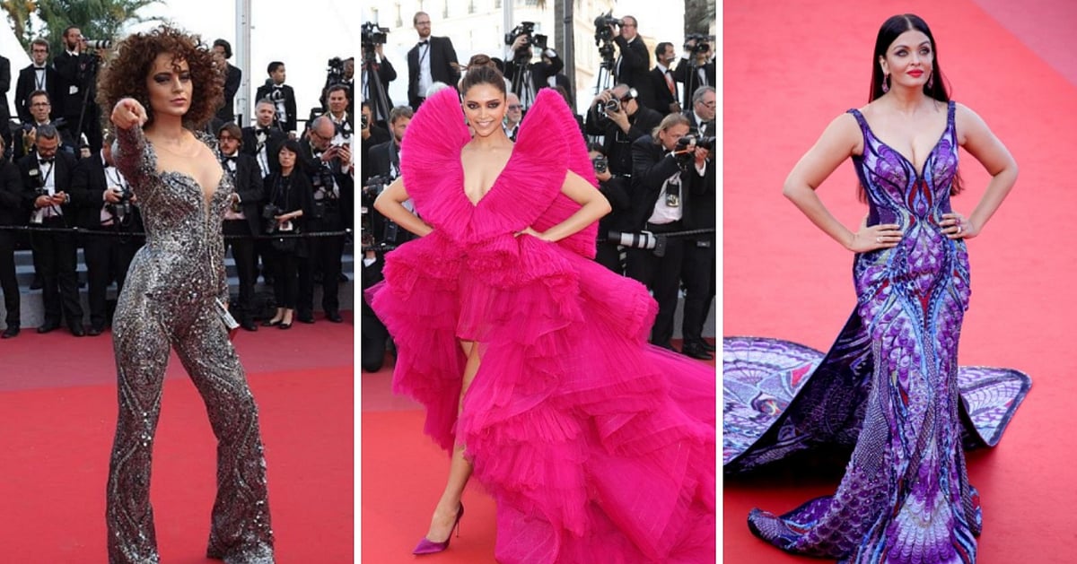 Bollywood at Cannes 2019 Red Carpet: Kangana Ranaut, Deepika Padukone