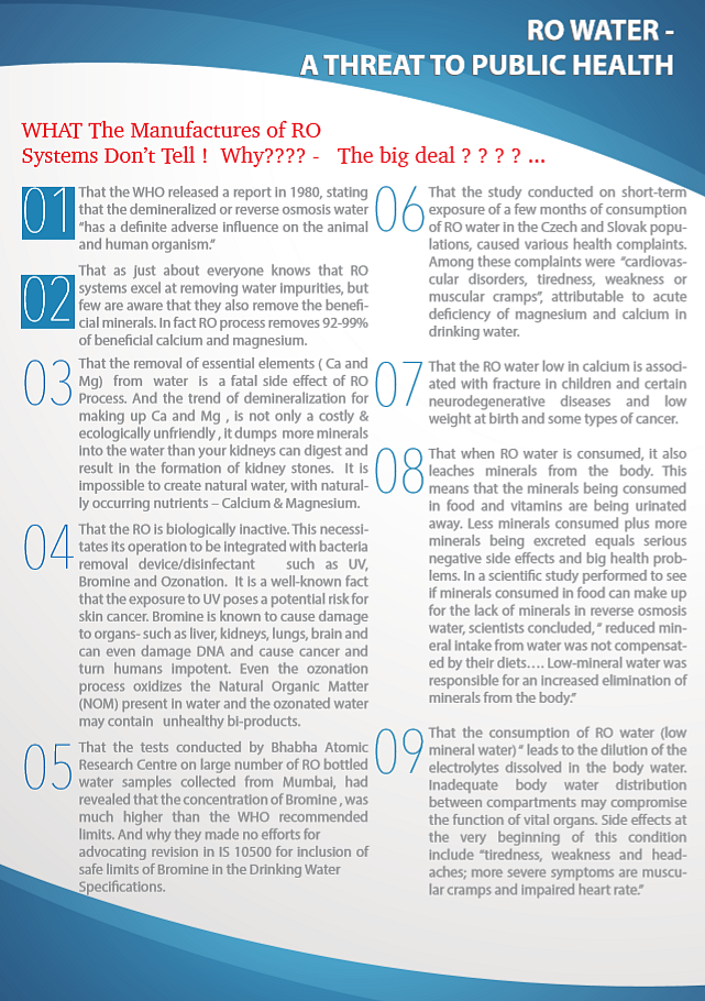 Say NO To RO Water Viral Message Fact Check Is Drinking RO Water