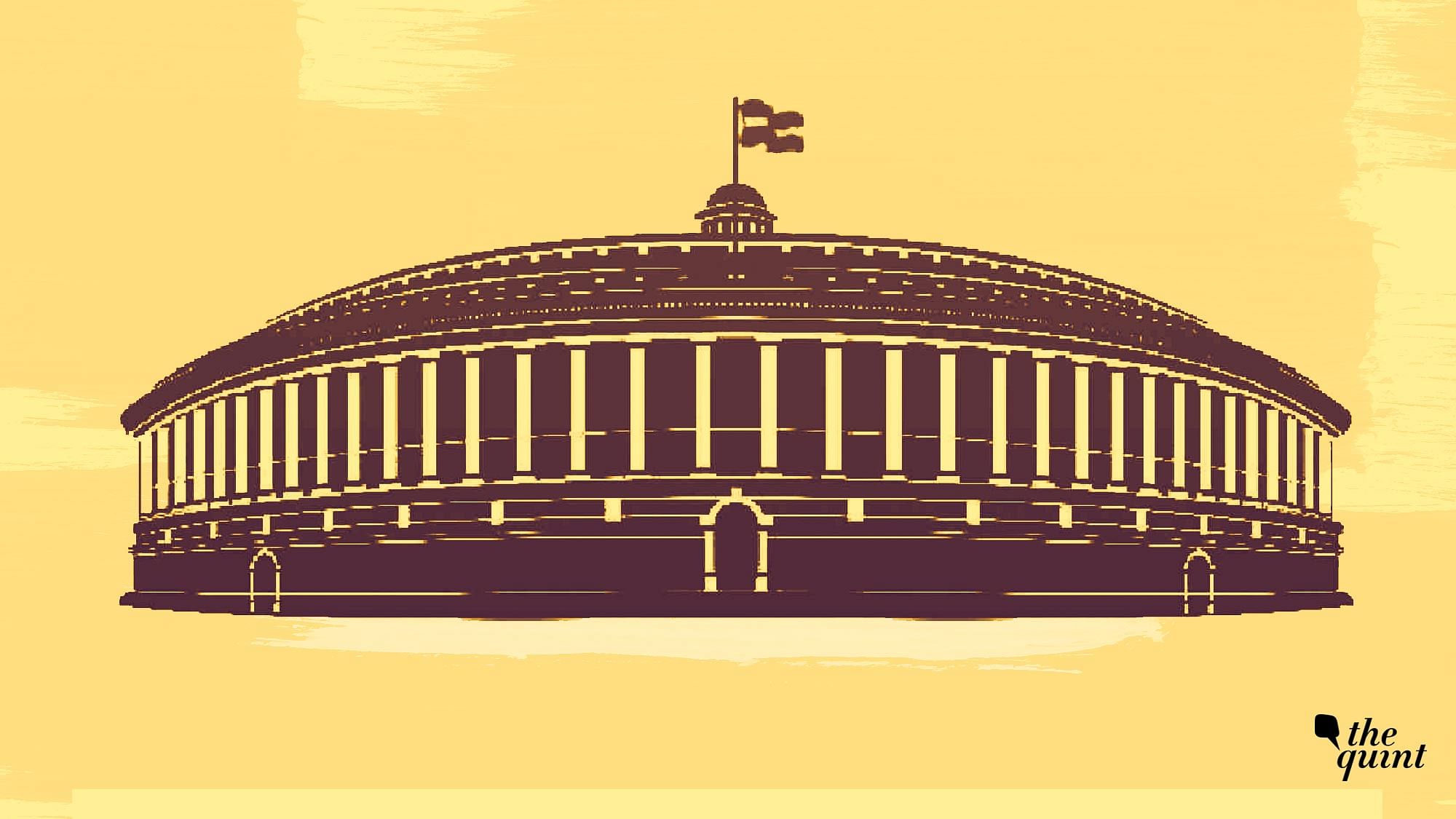 Parliament house, emblem, sun, people, Indian flag and qutub minar Stock  Illustration | Adobe Stock