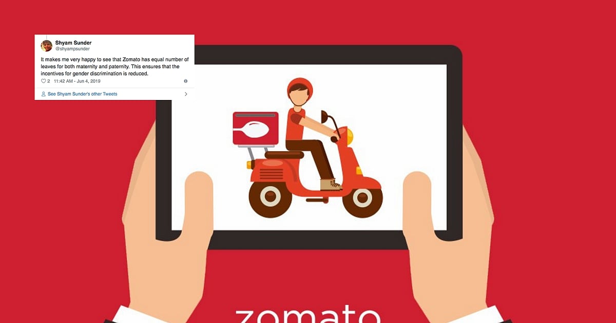 Need of the Hour Zomato Announces Paternal Leave for Both Parents