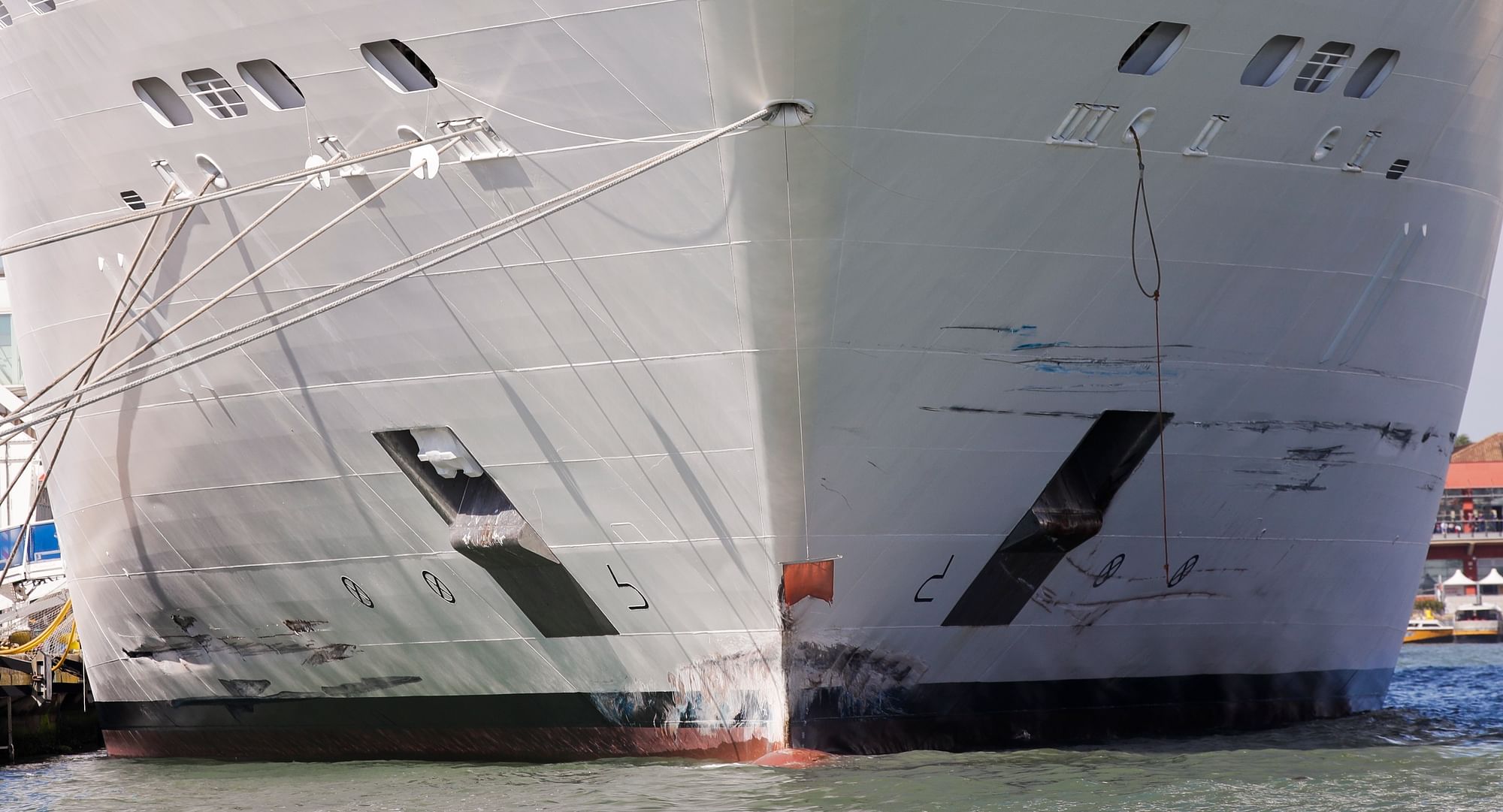 venice cruise ship damage