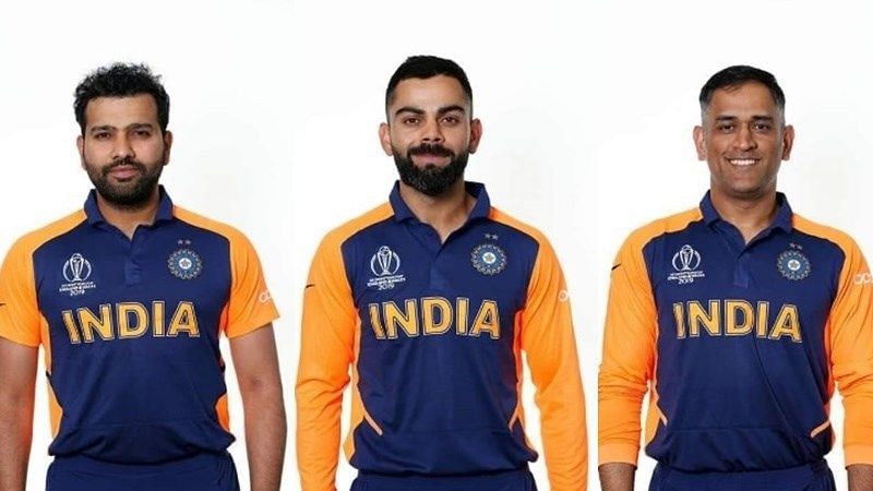 indian team new jersey orange
