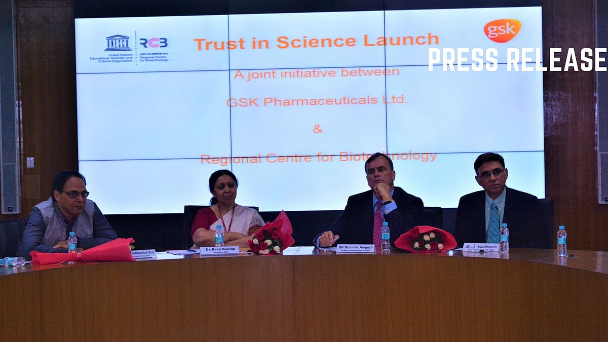 Joint initiative between GSK Pharmaceuticals Ltd. & Regional Centre for