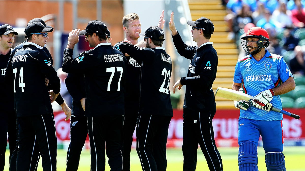 ICC World Cup 2019 New Zealand’s AllRound Show Hands Afghanistan
