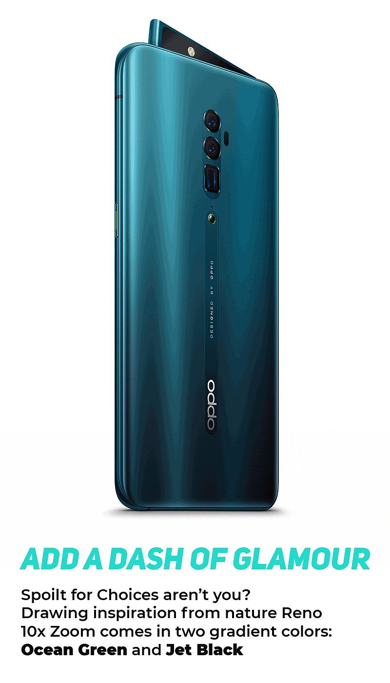 OPPO Reno 10x Zoom, specifications, processor, gaming