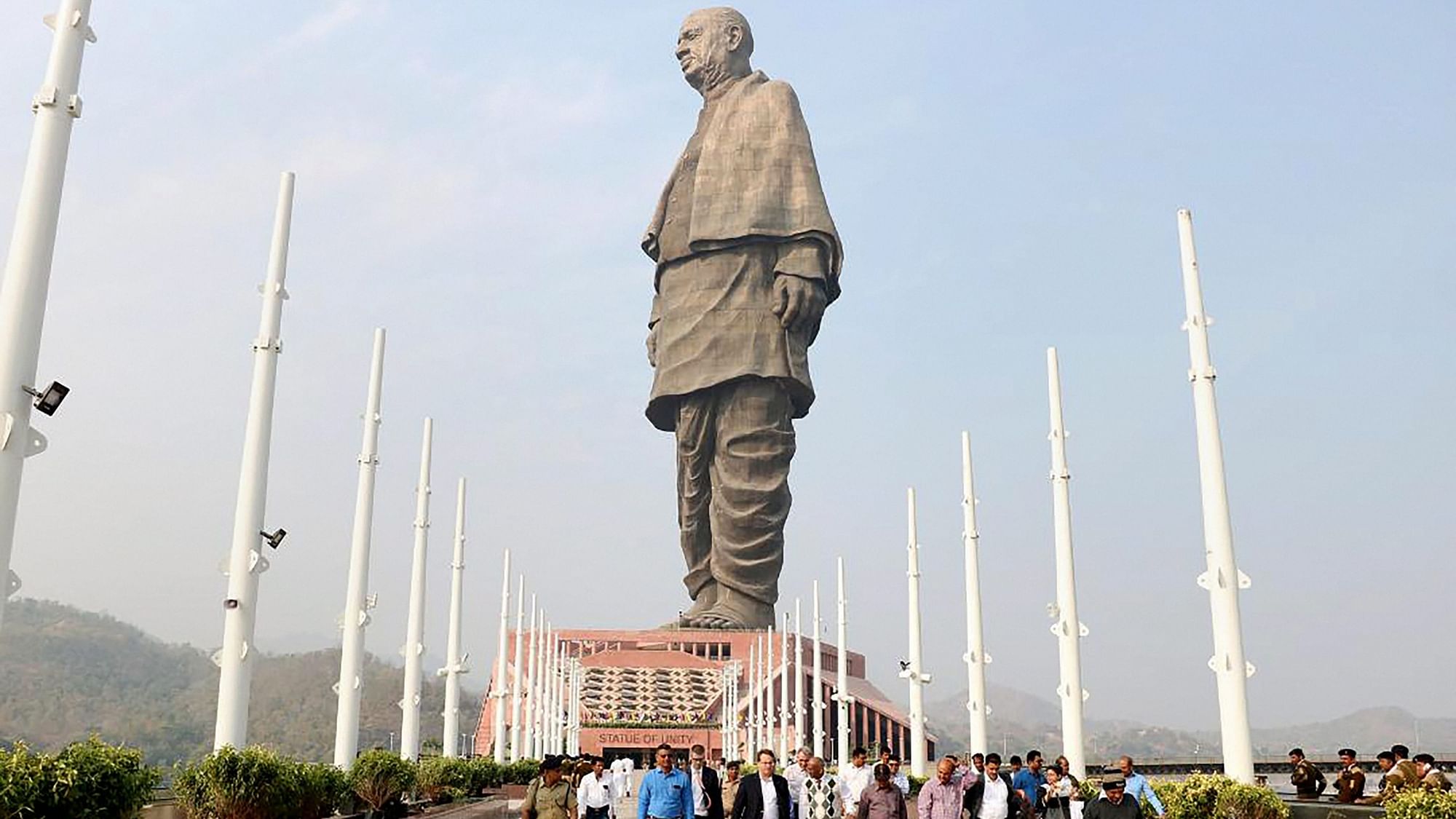 Statue of unity india фото